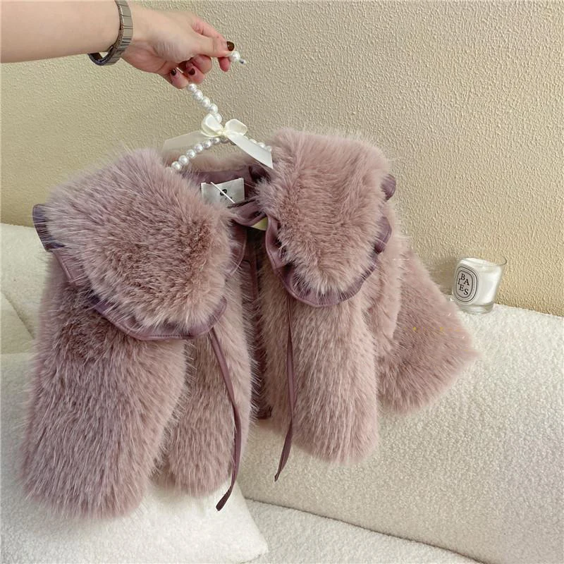 Winter Clothing Toddler - Зимний шерстяной свитер для девочек, осенняя