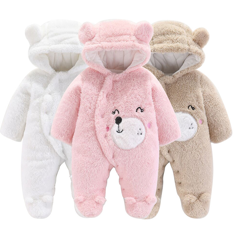 Winter Clothing Toddler - Детский комбинезон с капюшоном, на возраст