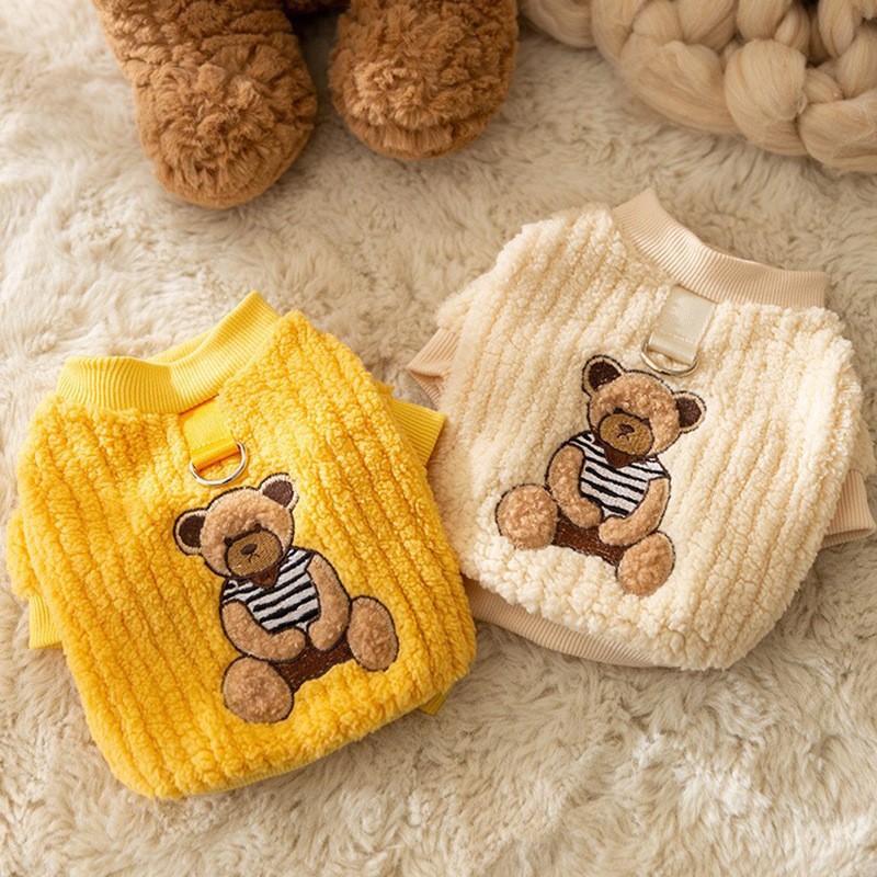 Yellow Winter Clothing - Милая желтая клетчатая одежда, флисовая теплая