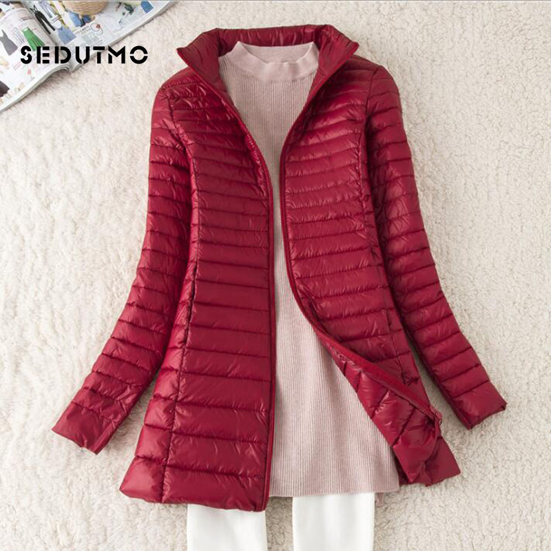Зимний длинный женский пуховик – обзор и цена Puffer Jacket Women Down