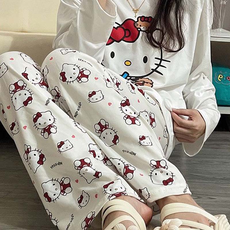 Kawaii Sanrios, женский пижамн – обзор и цена Winter Clothing Girls