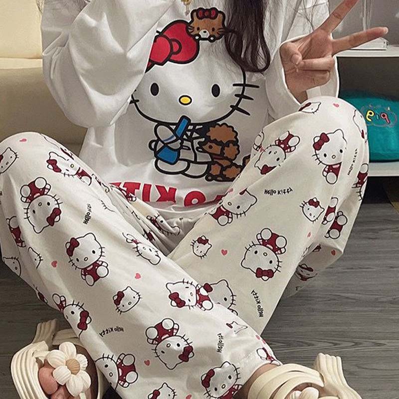 Kawaii Sanrios, женский пижамн – обзор и цена Winter Clothing Girls
