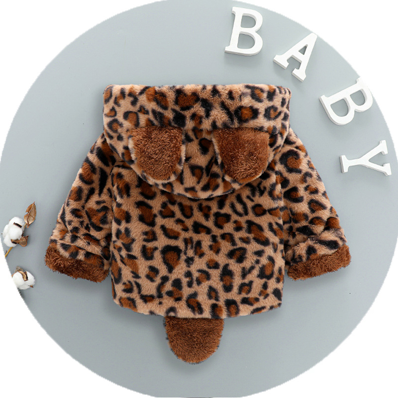 Детская плюшевая куртка с леоп – обзор и цена Winter Clothing Toddler