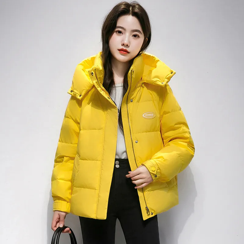 Желтое зимнее короткое пальто, – обзор и цена Yellow Winter Clothing