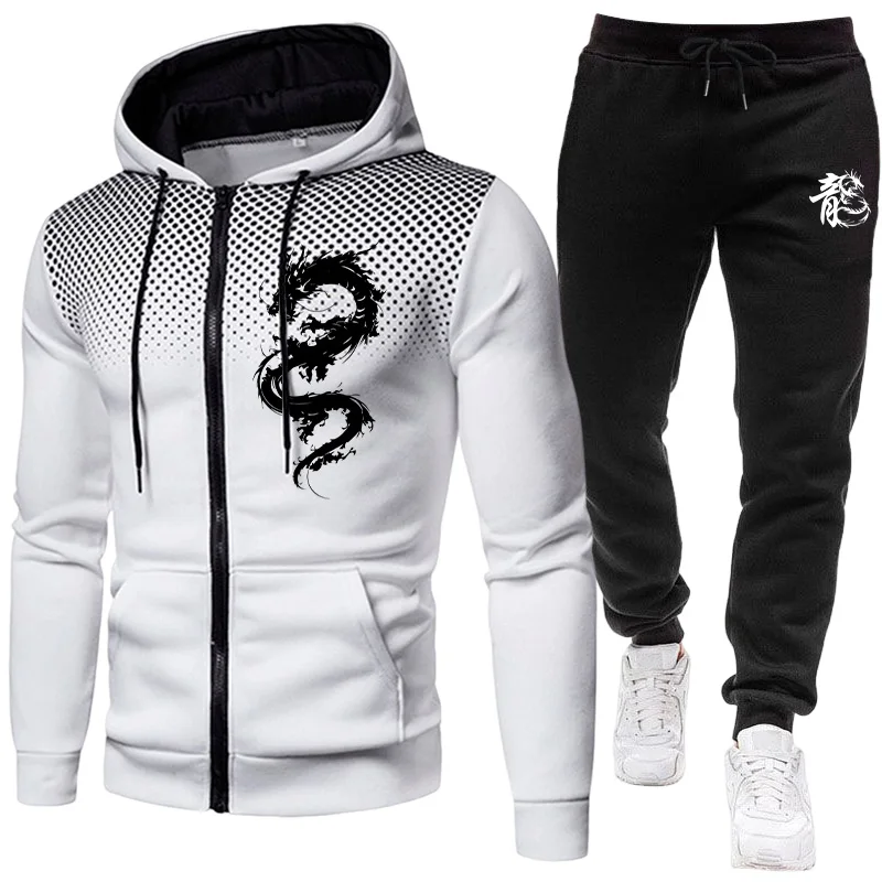 Мужской модный комплект с прин – обзор и цена Winter Clothing Pants