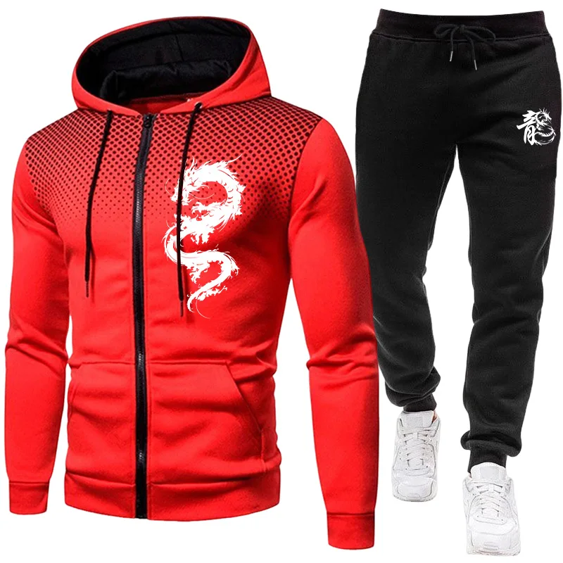 Мужской модный комплект с прин – обзор и цена Winter Clothing Pants