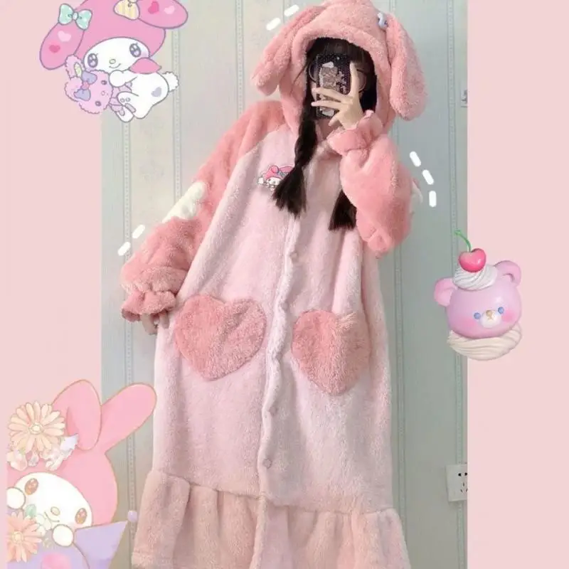 2 шт. плюшевый пижамный компле – обзор и цена Winter Clothing Girls