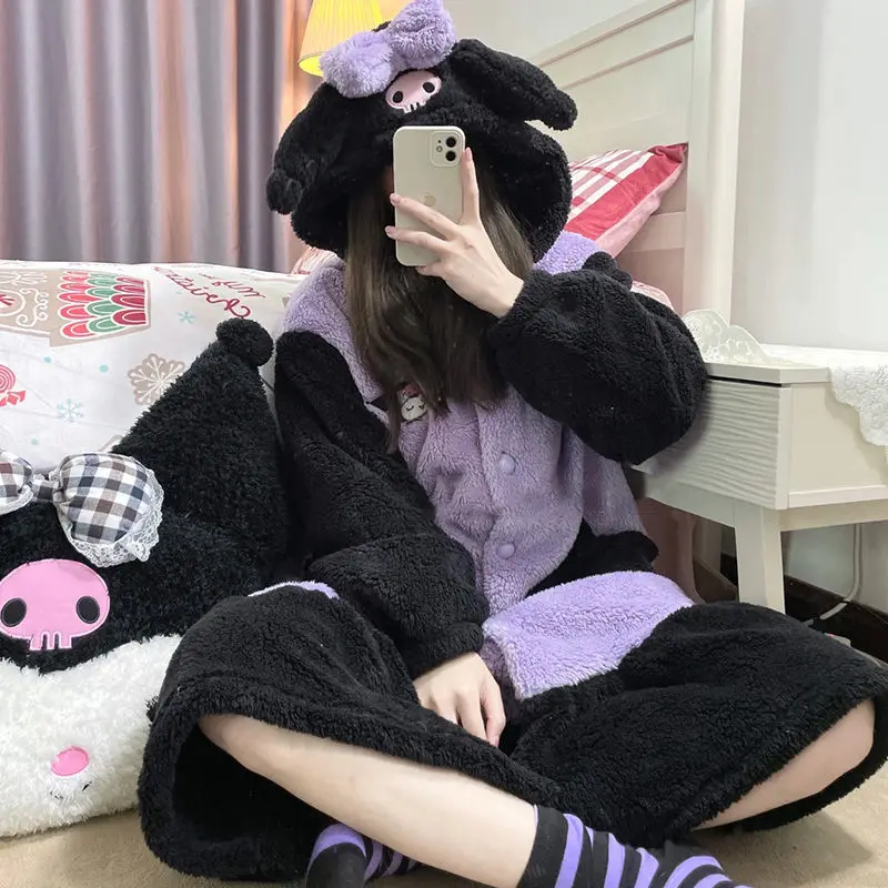 2 шт. плюшевый пижамный компле – обзор и цена Winter Clothing Girls